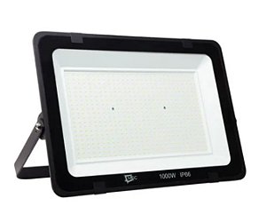 Refletor LED 1000w Holofote SMD Eco Bivolt - Branco Frio