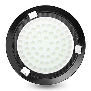 Luminária LED 50W Industrial Ufo High Bay Branco Frio 6500K - Bivolt