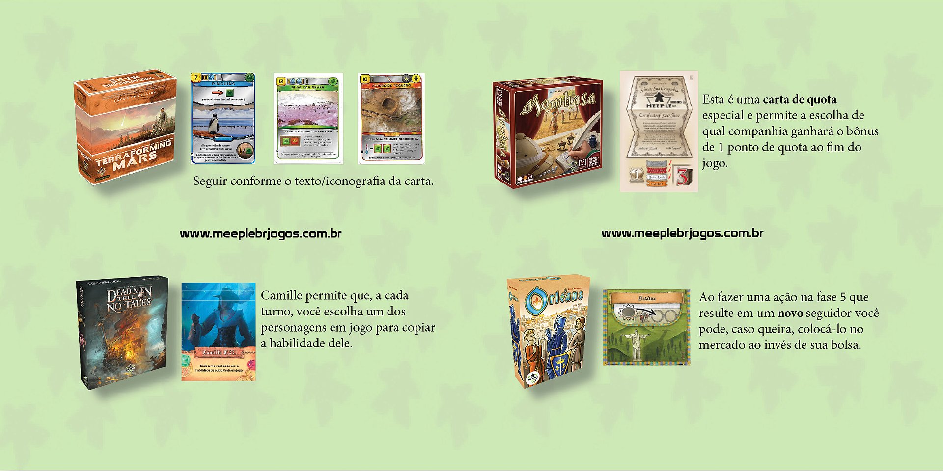 PROMO PACK Meeple BR #1 - meeplebr