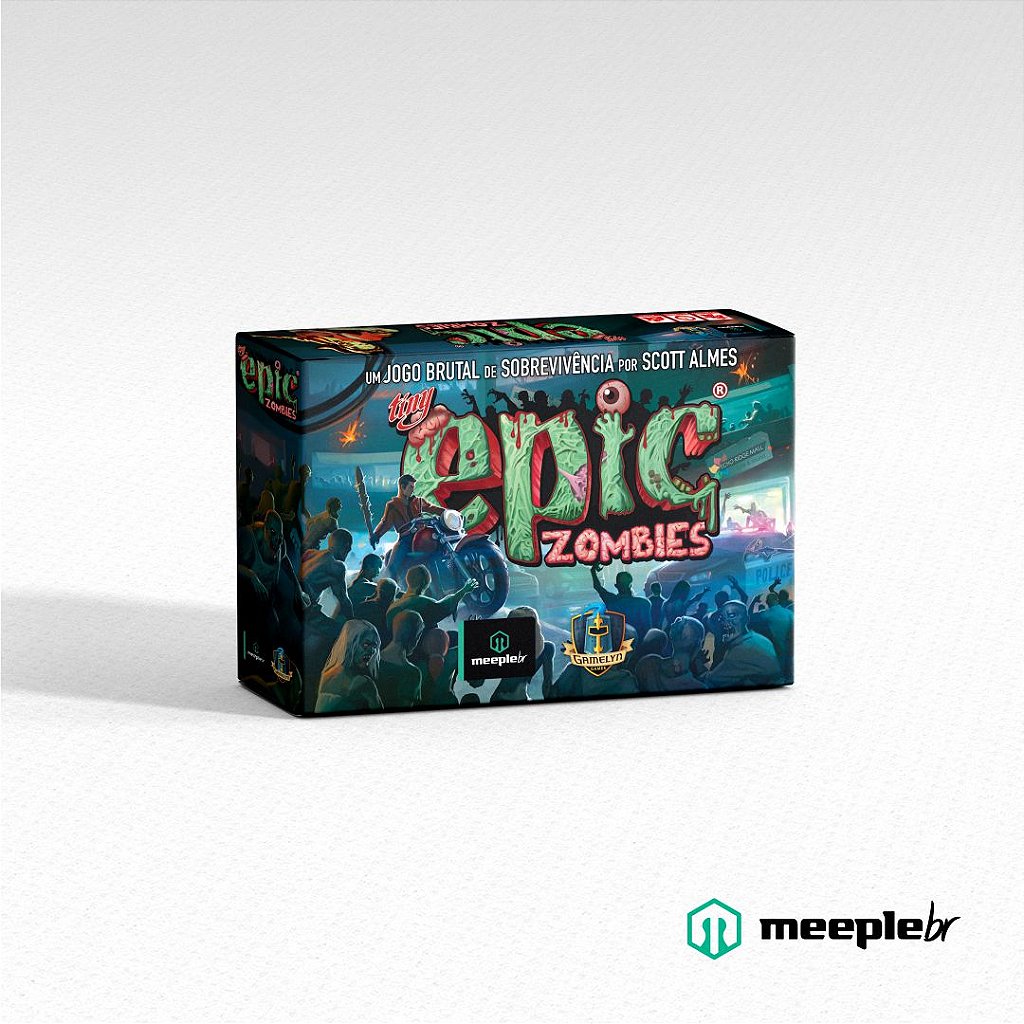 Tiny Epic Zombies - Zombies Meeple by ncsandor