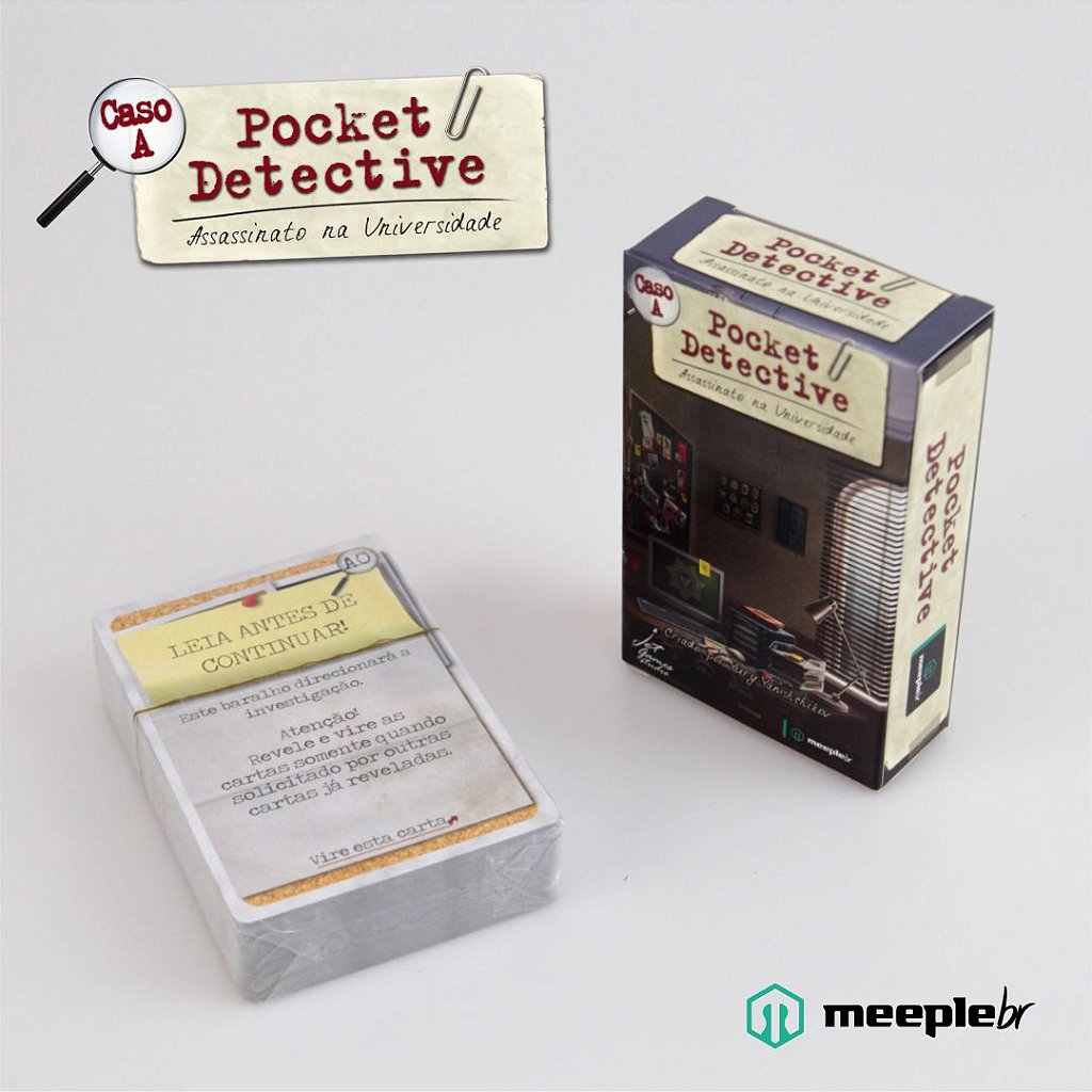 Meeple BR Pocket Detective – Caso A