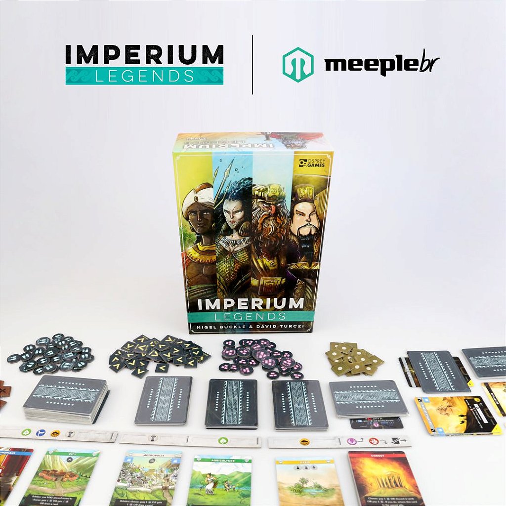 Combo - Imperium Clássicos + Lendas - meeplebr