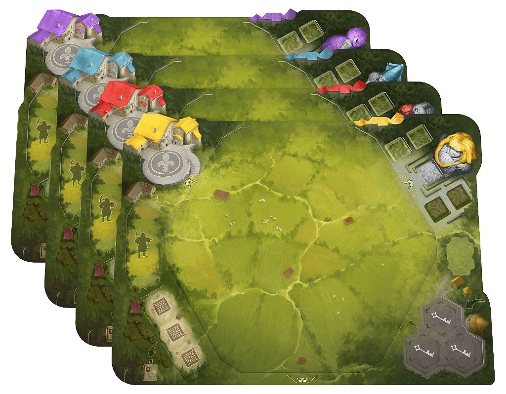 Regras - Como se Joga? - Com se faz o Setup? - Em Português - The Castles  of Burgundy - Board Game 