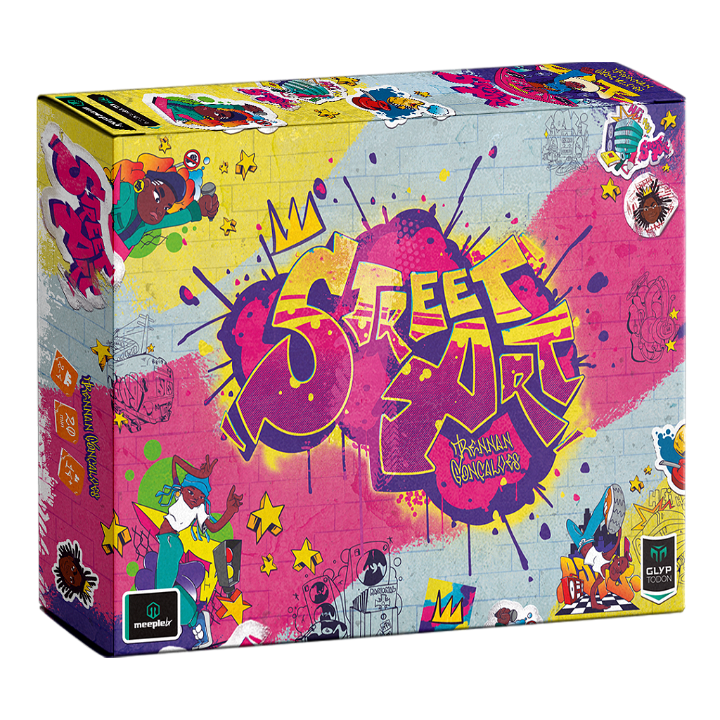 Pologame Art board アート Street Art - meeplebr