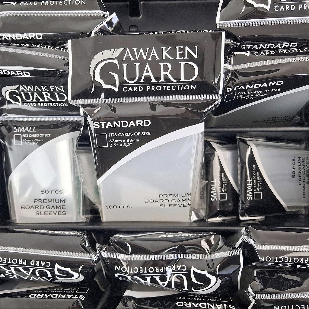 awaken guard card sleeves Especiais Realms - Kit Dragon Eclipse Protect your cards Guaranteed to accommodate all of the cards from the boxes from the Veteran/Heart of Zone/Wish Granter pledges 5904689272213 Awaken Guard Sleeves | BoardGameGeek