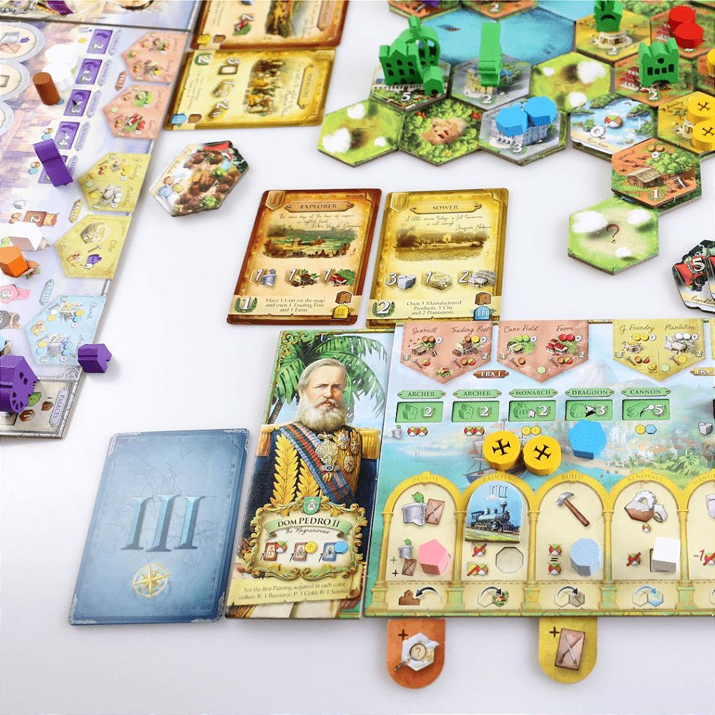 Brazil Imperial : Automate Localisé Par Super Meeple  Sortie Au 1er Trimestre 2023