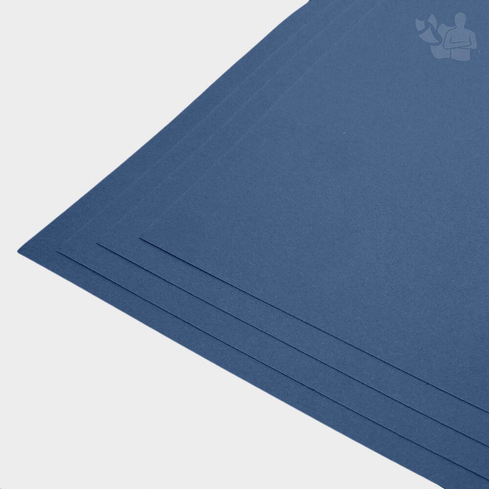 Papel Color Pop - Mimo - Azul Marinho - 180g - A4 - SupperPapel