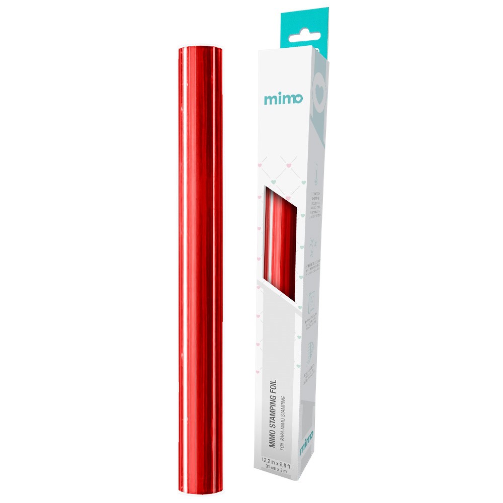 Foil Vermelho - Mimo - 31cm x 3m - SupperPapel | 11 anos!