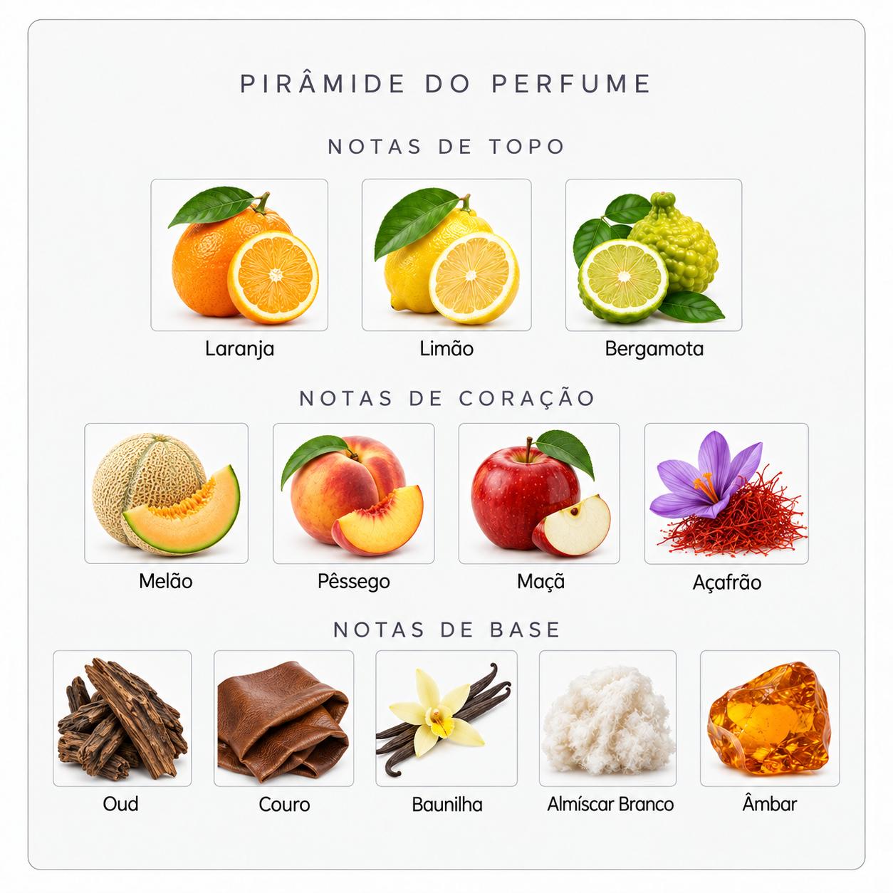 Pirâmide olfativa Sospiro Erba Oud