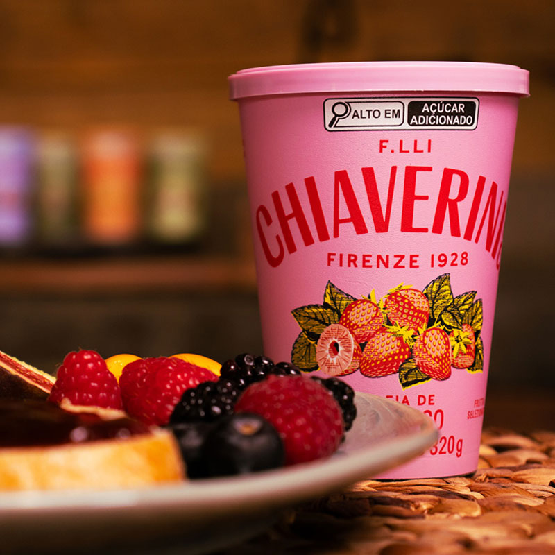 Geleia Chiaverini de Morango