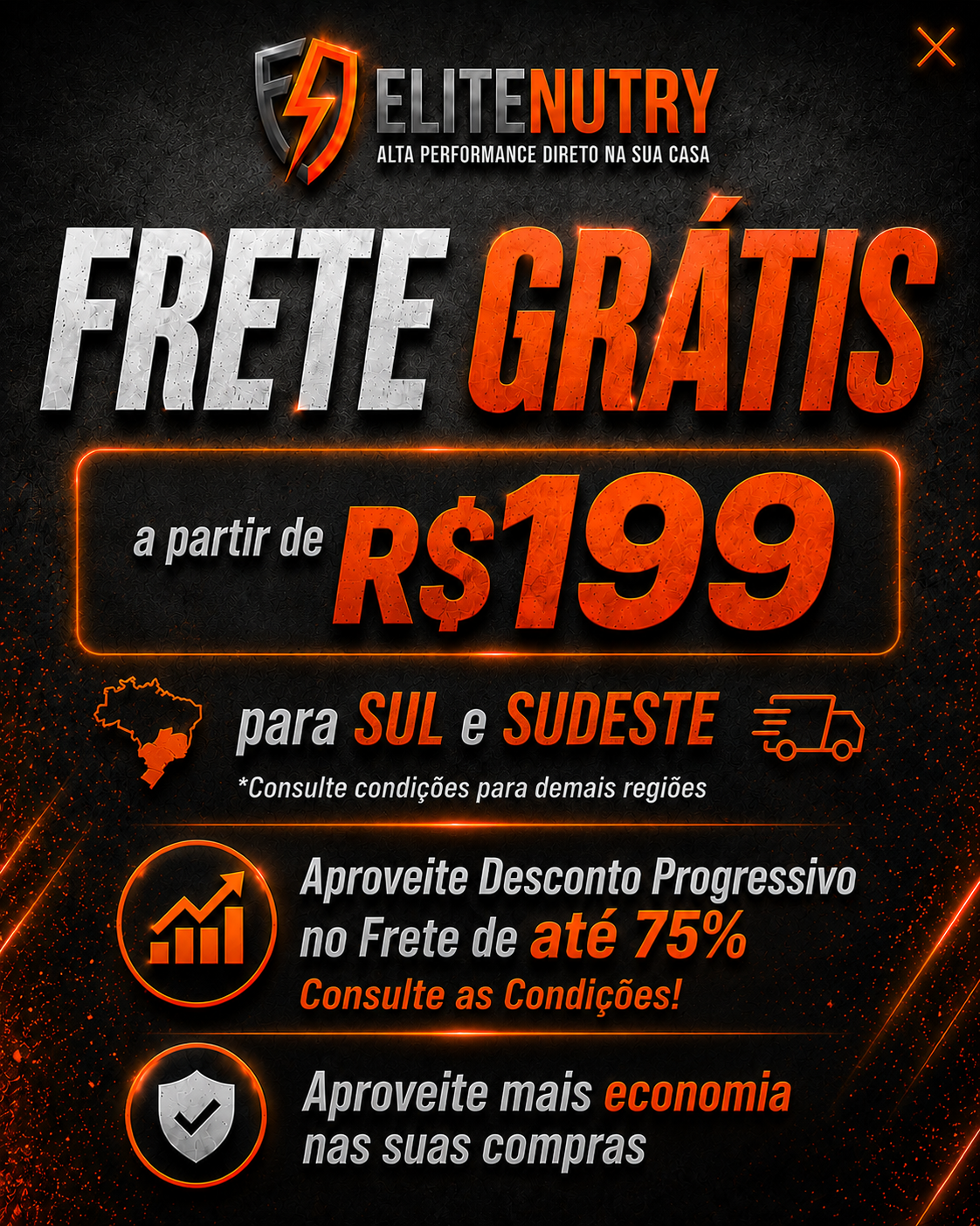 Aproveite Frete Grátis, ou com desconto de até 75%