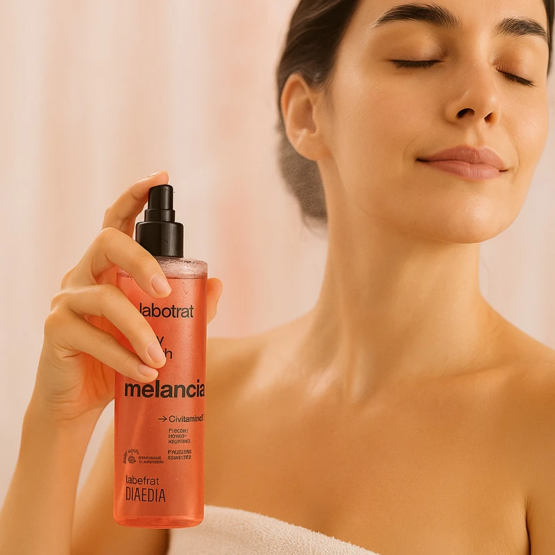 Sensação de bem-estar com o Body Splash Corporal Labotrat Melancia – frescor diário