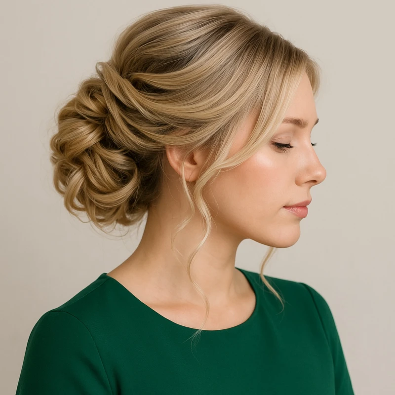 Cabelos loiros penteados com Condicionador Roxo Vegano COSMECEUTA Blond Matizante – cor fria e luminosidade