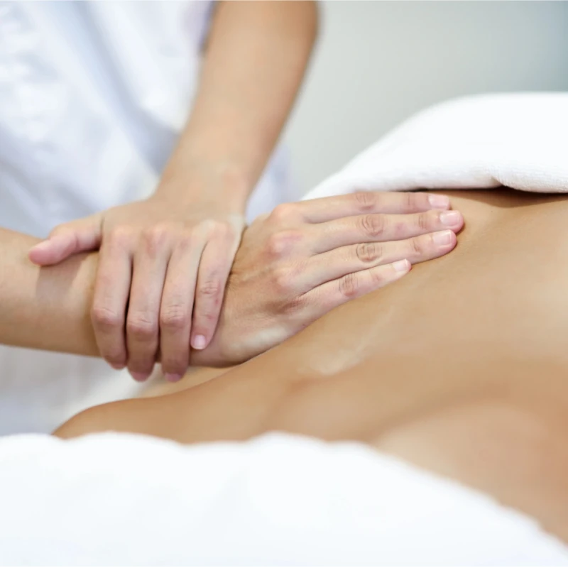Aplicação do Creme COSMECEUTA Drenagem Linfática