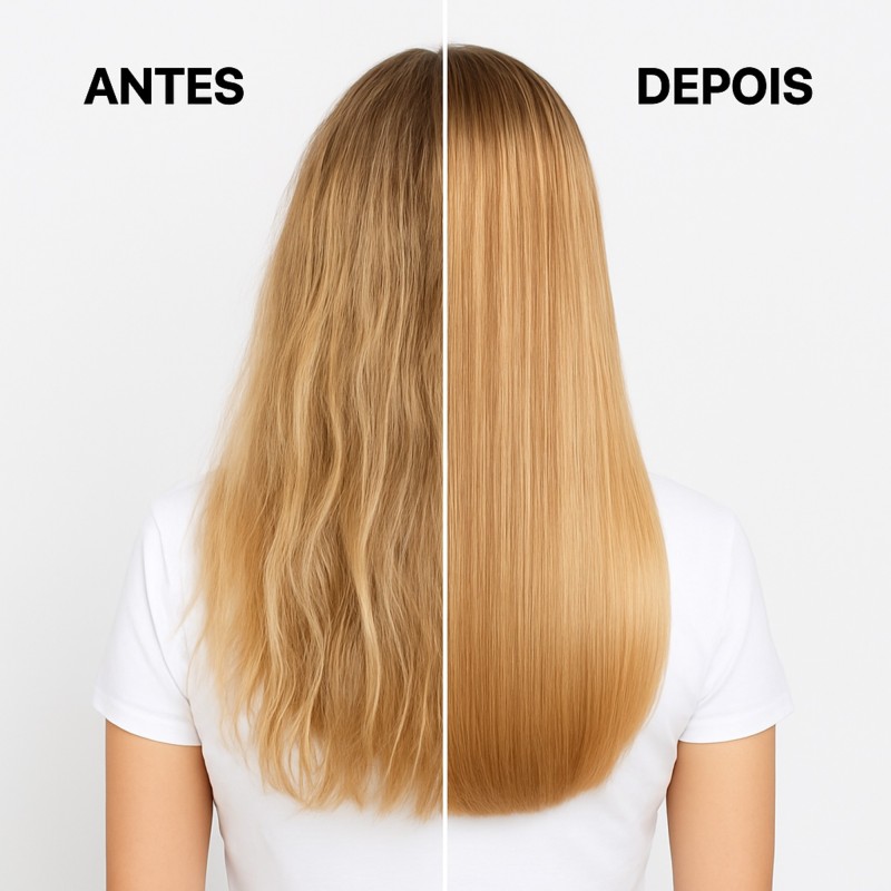 Creme para Pentear BARROMINAS Silicone com Óleo de Tutano para Cabelos Ressecados e Sem Vida