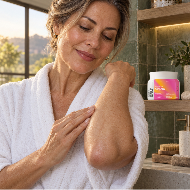 Suavização de asperezas superficiais com Esfoliante Corporal LABOTRAT