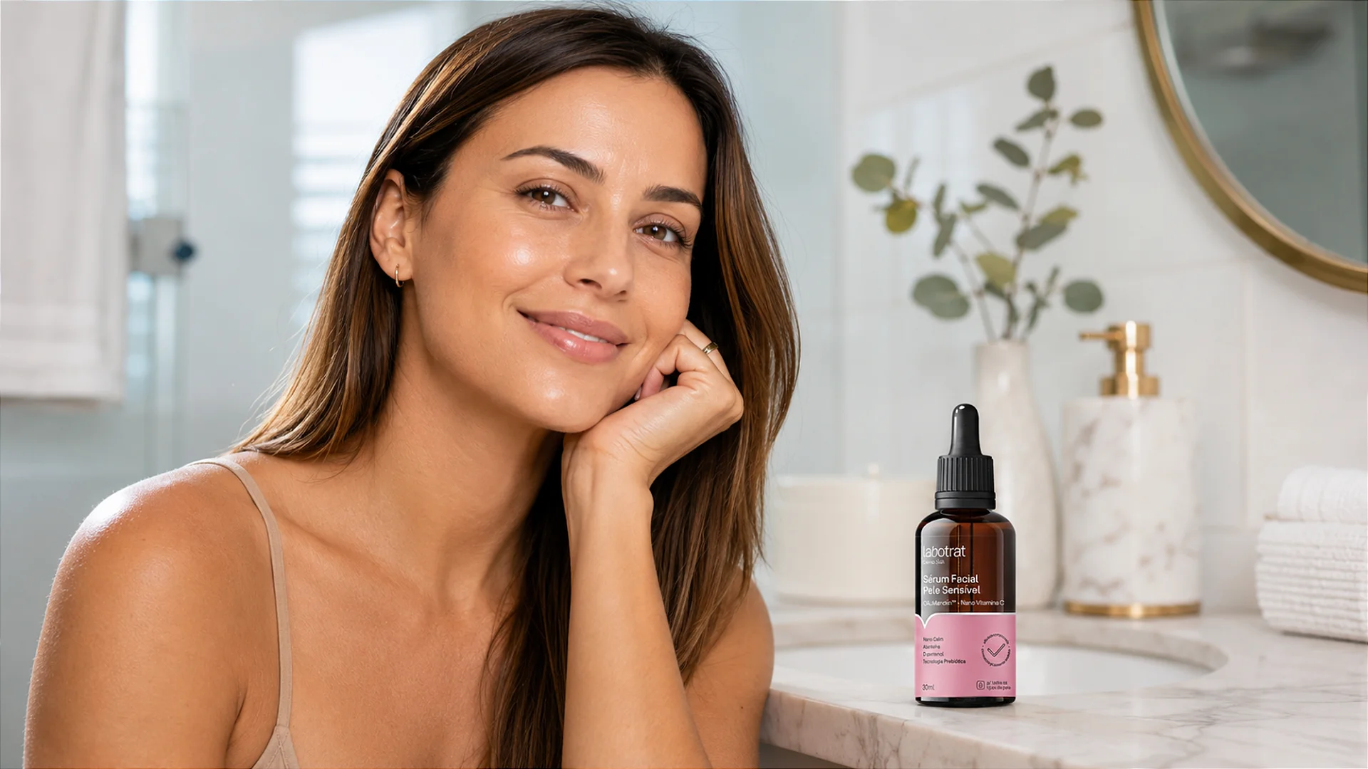 Sérum Facial Pele Sensível LABOTRAT Dermo Skin 30ml hidratação conforto e aparência saudável