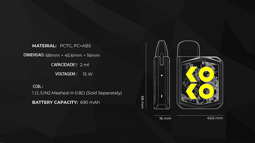 UWELL - CALIBURN KOKO PRIME KIT
