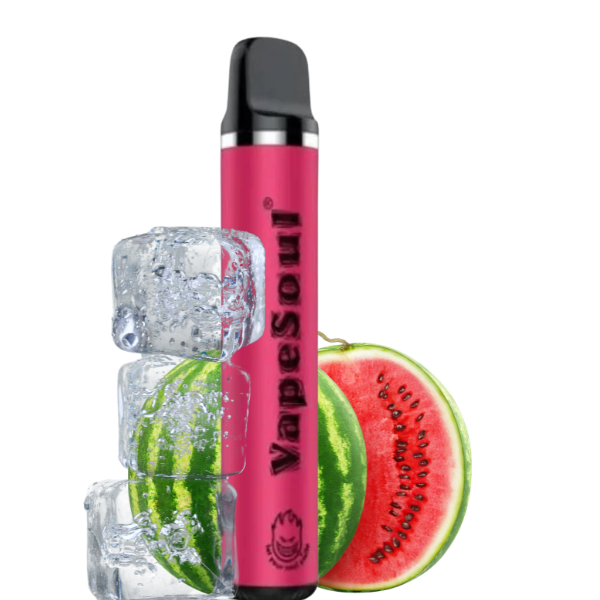 Pod Descartável Watermelon Ice 2000Puffs VapeSoul Cigarro Eletrônico Preço Cigarro