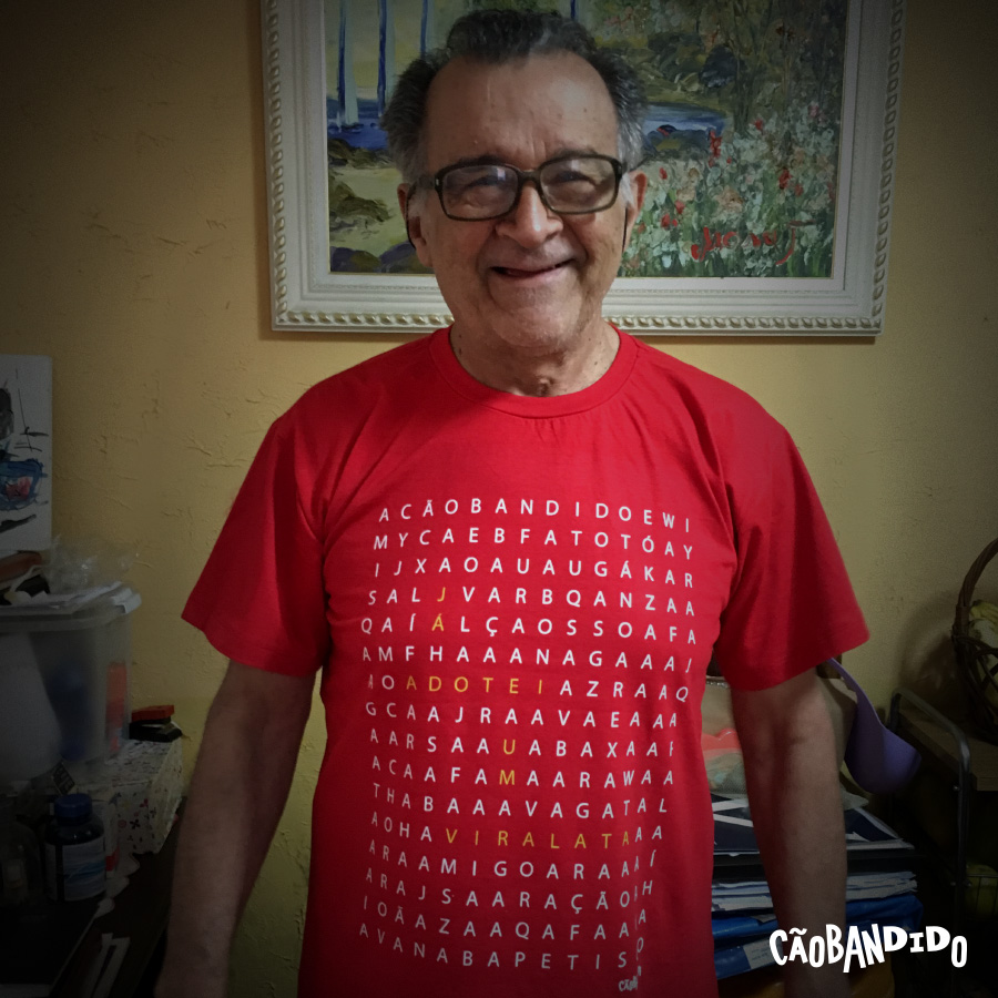 Camiseta Caça Palavras - Mr. Daddy