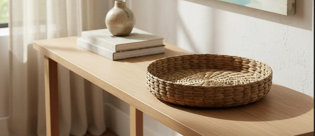 Decoração com Fibras Naturais