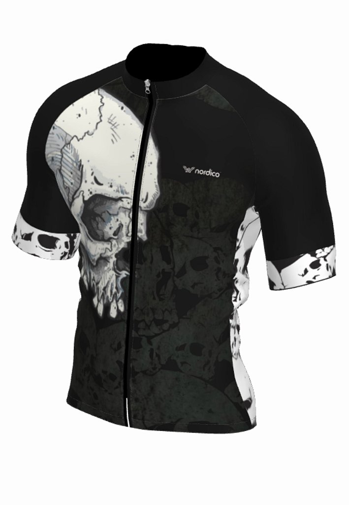 camisa bike caveira
