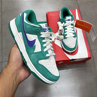 TÊNIS OFF-WHITE X NIKE DUNK PINE GREEN (COMPLETO) - mercadohype