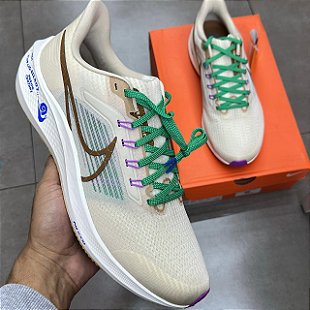 TÊNIS NIKE AIR ZOOM ALPHAFLY NEXT% 2 WHITE CLEAR JADE (COMPLETO