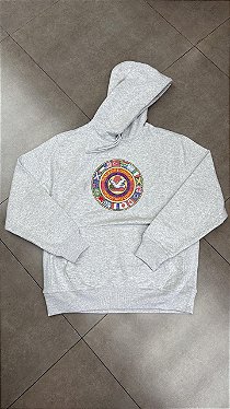 CAMISETA PALACE BASICALLY A LONGSLEEVE GREY MARL - mercadohype