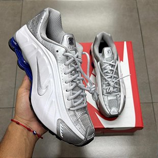 TÊNIS NIKE SHOX R4 BLACK METALLIC SILVER (COMPLETO) - mercadohype