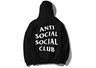 anti social club playboy moletom com capuz