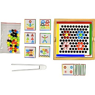 Kit Blocos De Montar 120 Peças + Lousa Infantil Giz E Caneta Carimbras :  : Brinquedos e Jogos