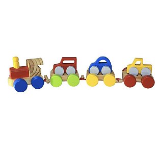 Brinquedo de Madeira - Caminhão com Caçamba - Woodtoys - Ioiô de Pano  Brinquedos Educativos