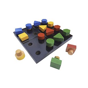 Jogo de Ludo Brinquedo Educativo - Carimbras