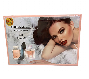 Kit 3 Perfumes Dream Brand Collection Fem-10 - Dani Beleza - se tem beleza  é a mais completa ;)