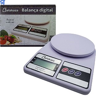 Diva - Balança Digital Para Cozinha 10kg Alta Precisão
