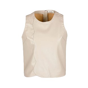 blusa nuvem couro