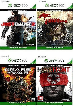 Kit 2 Jogos GTA IV + GTA V Xbox 360 Mídia Digital Original – Alabam