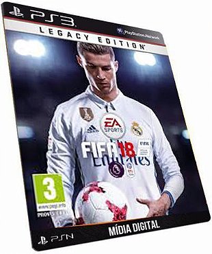 Kit 3 Jogos ( FIFA 18 + PES 2018 + FIFA 19) Xbox 360 Mídia Digital Original