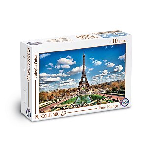 Jogo Quebra Cabeça 500 Peças Puzzle Paisagem Moscou 60x40cm