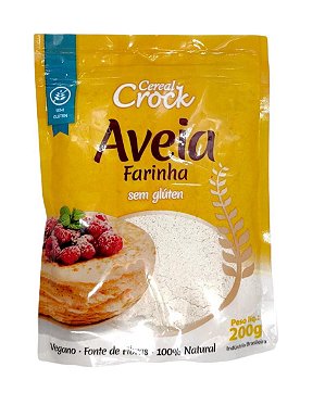 Harina de Avena Sin Gluten Cereal Crock (200 gr.)