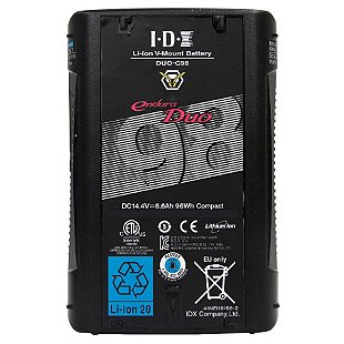 Bateria IDX DUO-C198 191Wh Bateria de Alta Duração Com D-Tap