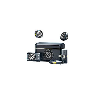 Hollyland LARK M2S Mini Combo Microfone Sem Fio Para Câmeras e