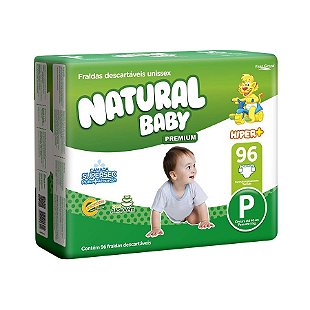 Fralda Descartável Natural Baby Premium RN - 20 Unidades - Emporium das  Fraldas