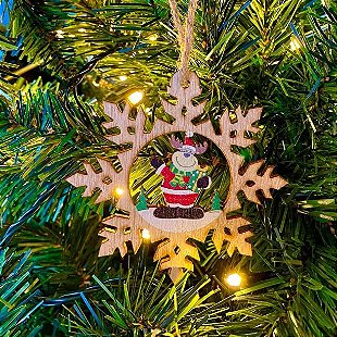 Bola Natalina Green Snow - Kukos  Relógios Cuco, Decoração Natal e Páscoa