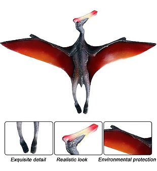 Pterodáctilo Dinossauro Brinquedos Jurássico Pteranodon Estatueta