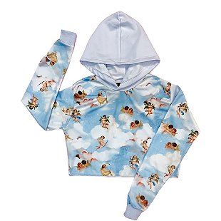 baby angel moletom com capuz
