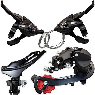 Cambio Dianteiro 31,8 TOP 42D TZ500 - Shimano