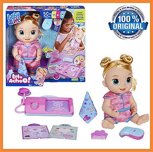 Boneca Baby Alive Bebê Festa de Presentes - Com roupa e acessórios de festa  - E8719 - Hasbro : : Brinquedos e Jogos