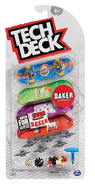 Kit Skate De Dedo Tech Deck Disorder - Skate dos Sonhos